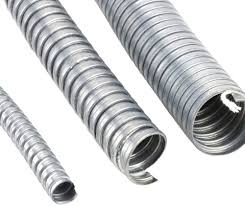 Galvanised exhaust tubing