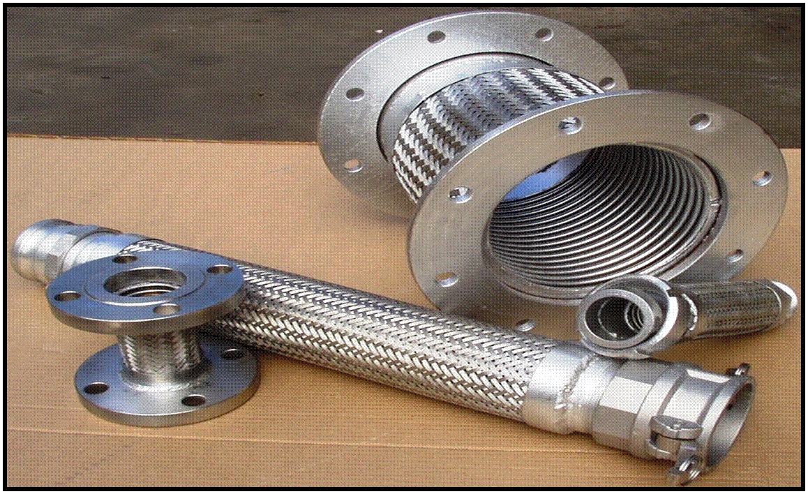 Stainless steel hose range