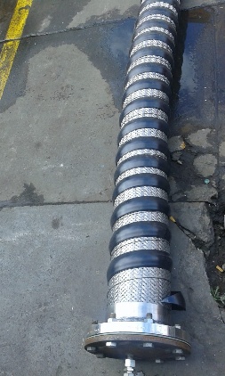 Certified stainless steel hose assembly